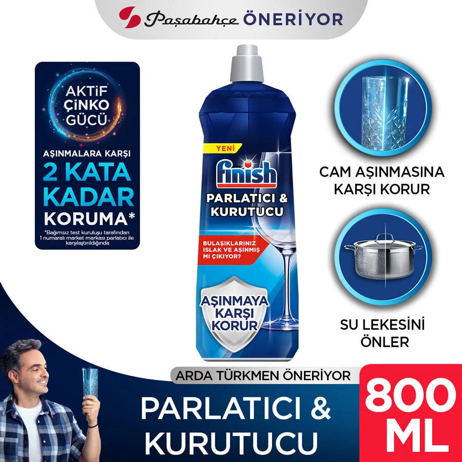 Finish Bulaşık Makinesi Parlatıcısı 800ml - Thumbnail