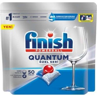 Finish Tablet Bulaşık Deterjanı Quantum Özel Seri 50 li