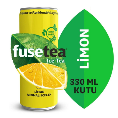 Fuse Tea Kutu 330ml Limon 24 lü