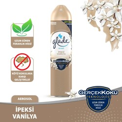 Glade Oda Kokusu Aerosol İpeksi Vanilya 300ml - 2