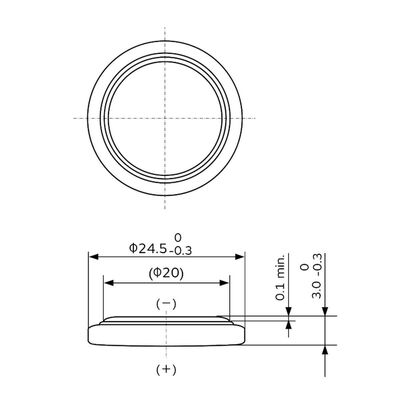 GP CR2430-C5 3V Lityum Düğme Pil 5'li Paket