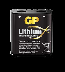 GP CRP2 6V Lityum Fotoğraf Makinesi Pili - Thumbnail