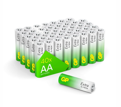 GP Pil AA R6 Alkalin 40 lı GP15AXETA21-2ECSWC40