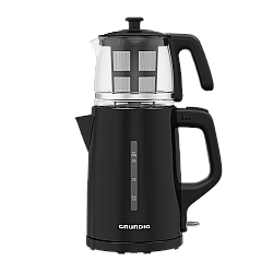 Grundig Çay Makinesi Cam Demlikli Siyah TM 1520 S 