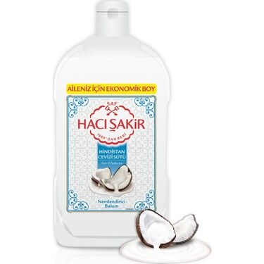Hacı Şakir Sıvı Sabun Hindistan Cevizi Sütü 1.5lt