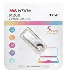 HIKVISION - Hikvision Flash Bellek 32GB USB2.0 HS-USB-M200/32G Metal 