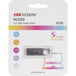 Hikvision Usb Bellek 8gb USB2.0 HS-USB-M200/8GB Metal - Thumbnail
