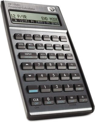 HP 17bII+ Finansal Hesap Makinesi Gümüş