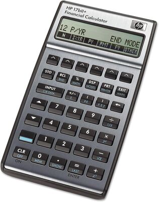 HP 17bII+ Finansal Hesap Makinesi Gümüş