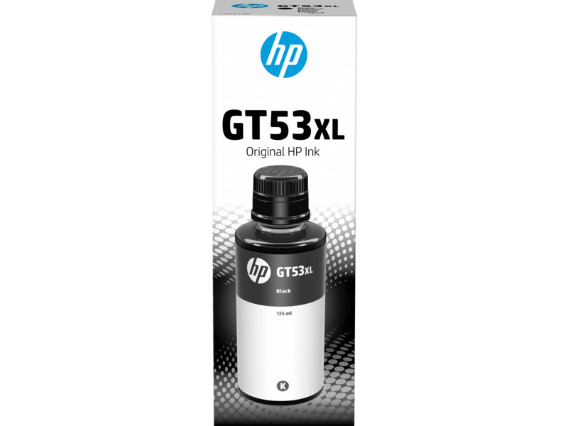 Hp 1vv21ae Black Siyah Şişe Mürekkep (gt53xl)