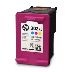 HP 302XL Color Renkli Kartuş F6U67AE - Thumbnail
