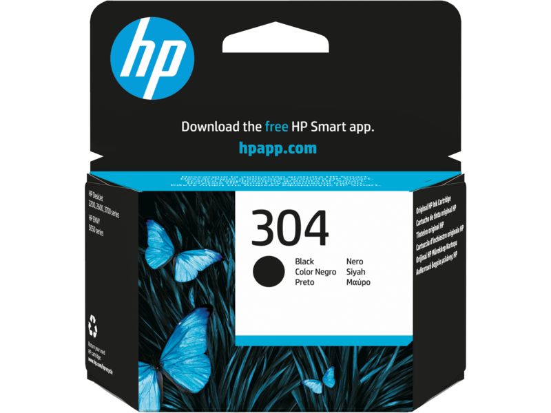 Hp 304 Black Siyah Kartuş N9k06ae