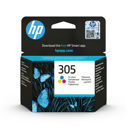 Hp - HP 305 Mürekkep Kartuşu Üç Renkli 3YM60AE Hp - HP 305 Mürekkep Kartuşu Üç Renkli 3YM60AE