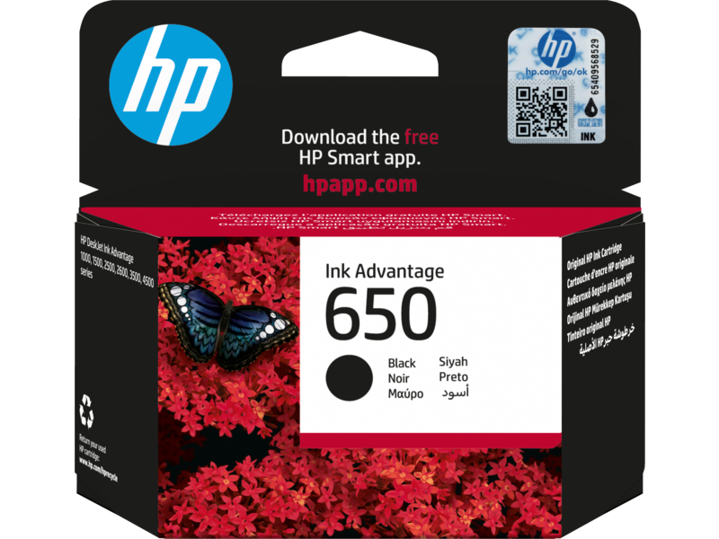 Hp 650 Black Siyah Kartuş Cz101ae