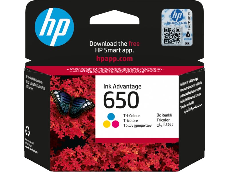 Hp 650 Color Renkli Kartuş Cz102ae