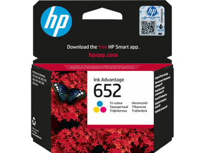 HP 652 Color Renkli Kartuş F6V24AE