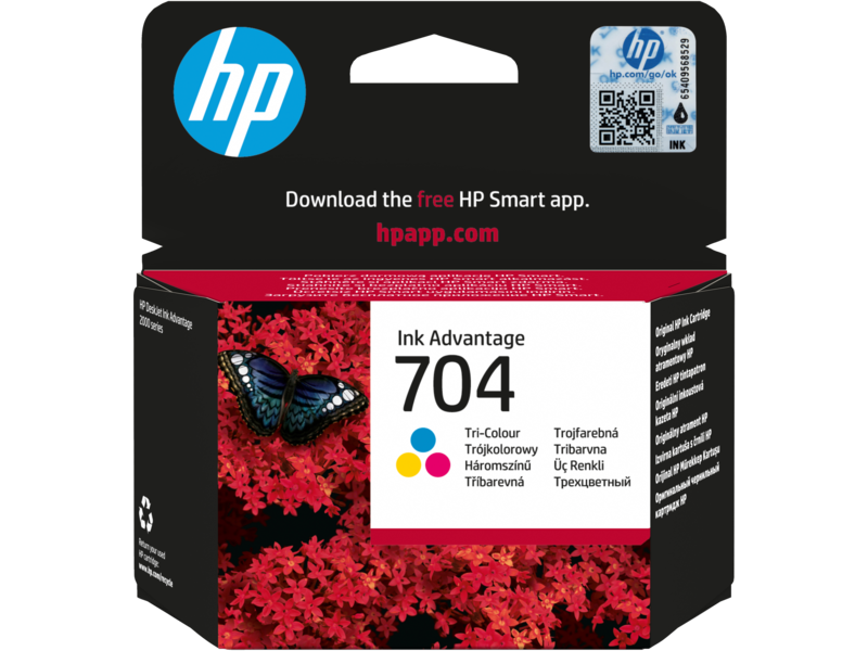 Hp 704 Üç Renkli Orijinal Ink Advantage Mürekkep Kartuşu (cn693ae)