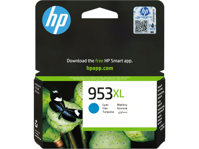 HP 953XL Cyan Mavi Yüksek Kapasite Kartuş F6U16AE