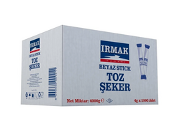 Irmak - Irmak Toz Şeker 4 kg Stick 1000 li