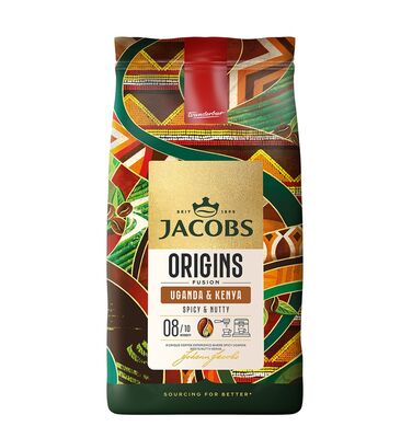 Jacobs Çekirdek Kahve Orijin Beans Uganda&Kenya 1000gr - 1