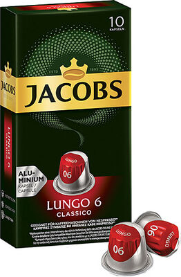 Jacobs Kapsül Kahve Lungo 6 Classic 10lu