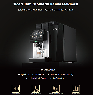Jetinno JL38 Tam Otomatik Taze Sütlü Kahve Makinesi - 2