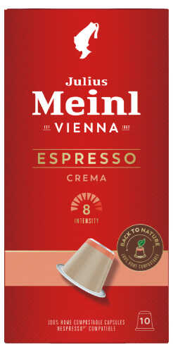 Julius Meinl Espresso Crema Nespresso Uyumlu Kapsül Kahve 10 Adet