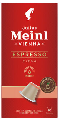Julius Meinl Espresso Crema Nespresso Uyumlu Kapsül Kahve 10 Adet