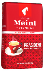 Julius Meinl - Julius Meinl Prasident Ground Çekirdek Kahve 500gr Julius Meinl - Julius Meinl Prasident Ground Çekirdek Kahve 500gr