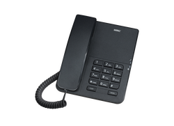 Karel - Karel Masa Üstü Kablolu Telefon Siyah Analog Tm140