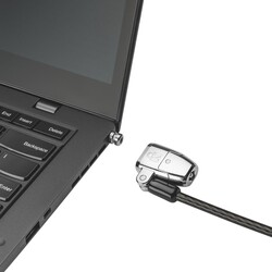 Kensington ClickSafe 2.0 3'ü 1 Arada Anahtarlı Dizüstü Bilgisayar Kilidi (T-Bar, Nano ve Kama) K68102EU - Thumbnail