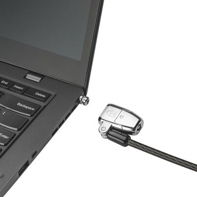 Kensington ClickSafe 2.0 3'ü 1 Arada Anahtarlı Dizüstü Bilgisayar Kilidi (T-Bar, Nano ve Kama) K68102EU