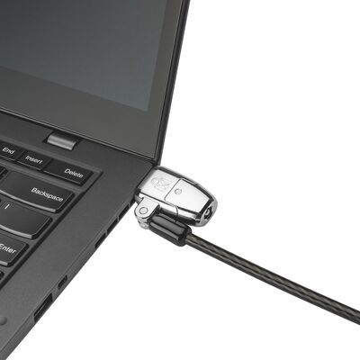 Kensington ClickSafe 2.0 3'ü 1 Arada Anahtarlı Dizüstü Bilgisayar Kilidi (T-Bar, Nano ve Kama) K68102EU