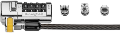 Kensington ClickSafe 3-in-1 Combination Lock (T-Bar, Nano & Wedge Anchors) K68106EU