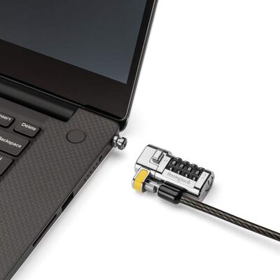 Kensington ClickSafe 3'ü 1 Arada Şifreli Kilit (T-Bar, Nano ve Kama) K68105EU