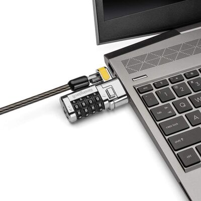 Kensington ClickSafe 3'ü 1 Arada Şifreli Kilit (T-Bar, Nano ve Kama) K68105EU