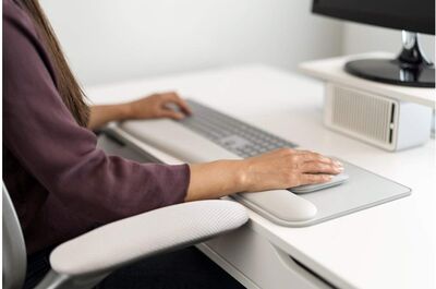 Kensington ErgoSoft İnce Klavye İçin Bilek Desteği Gri K50434EU
