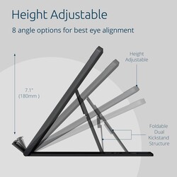 Kensington LaptopStand EasyRiser Go for Laptop17