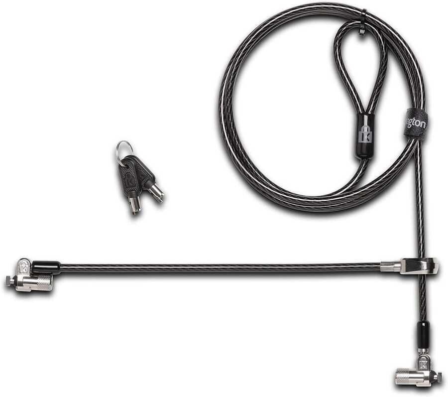 Kensington Microsaver® 2.0 Anahtarlı İkiz Laptop Kilidi K65048ww