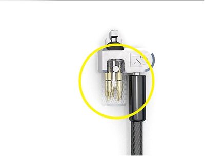 Kensington MicroSaver® 2.0 Anahtarlı İkiz Laptop Kilidi K65048WW