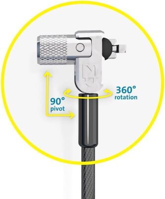 Kensington MicroSaver 2.0 Taşınabilir Anahtarlı Laptop Kilidi K64423WW