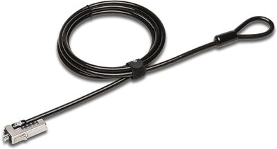Kensington NanoSaver Güvenlik Yuvası için İnce Sıfırlanabilir Kombinasyon Dizüstü Bilgisayar Kilidi K60629WW