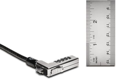 Kensington Slim Sıfırlanabilir NanoSaver™ Şifreli Dizüstü Bilgisayar Kilidi K60603WW