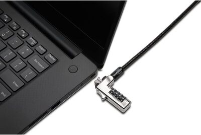Kensington Slim Sıfırlanabilir NanoSaver™ Şifreli Dizüstü Bilgisayar Kilidi K60603WW