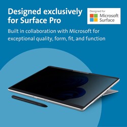 Kensington Surface Pro 8 için MagPro™ Elite Manyetik Ekran Gizlilik Filtresi K51700WW - 2