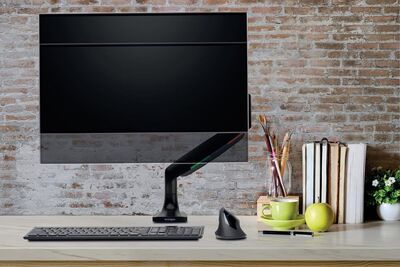 Kensington Tek Dokunuşla Yüksekliği Ayarlanabilir Tek Monitör Kolu - Siyah K59600WW