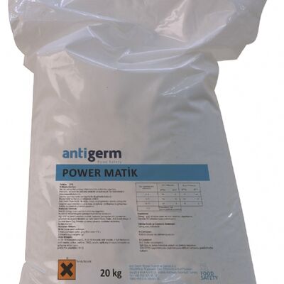 Kersia Power Matik Ağartıcı Ve Taed İçeren Ana Yıkama Deterjanı 20 kg