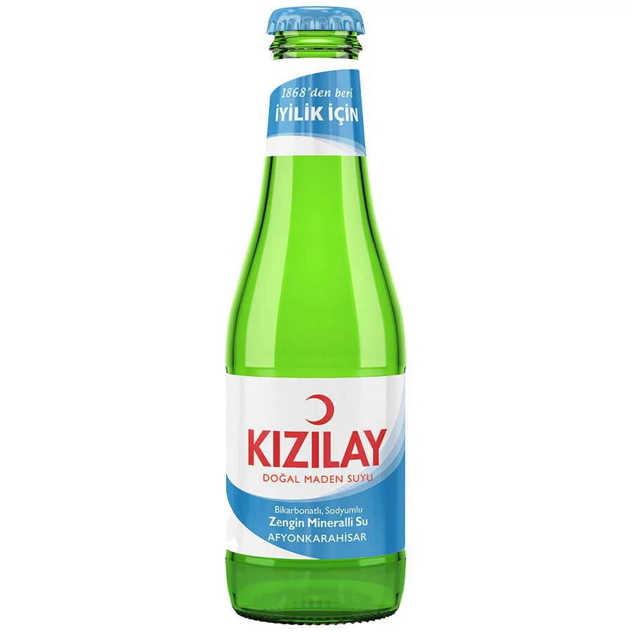 Kızılay Afyonkarahisar Doğal Maden Suyu Sade 200 ml 24'lü - Thumbnail