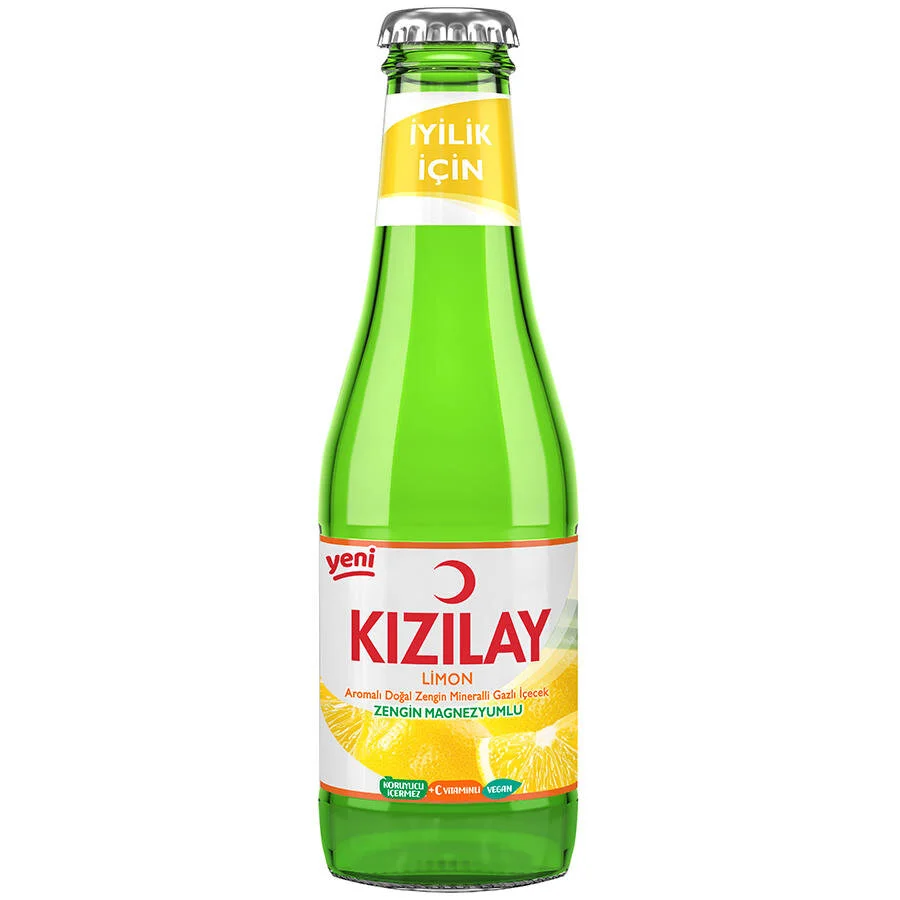 Kızılay Soda 200ml Limonlu 24 lü