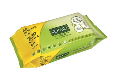 Komili Islak Havlu Lilial Free 90 lı